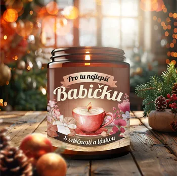 Svíčka Sójová svíčka - PRO BABIČKU