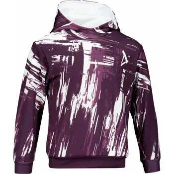 Chlapecká mikina Dětská funkční mikina premium ALTISPORT VOJ/ALK010MI01 FIALOVÁ/BÍLÁ 158