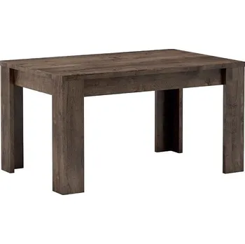 Jídelní stůl Jídelní stůl roztahovací KORA 120/160×80 jasan tmavý