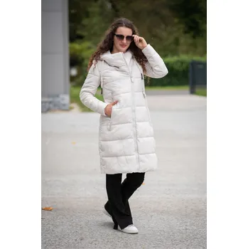 Zimní bunda 1259 Fly Itálie barva: bílá-smetanová, velikost: S