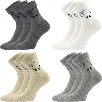 Dámské ponožky Boma Ovečkana teplé ponožky