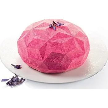 Nádoba na pečení Silikonová 3D forma na dort Ø 18 cm, v. 9 cm - Silikomart GEMMA 1600 ml