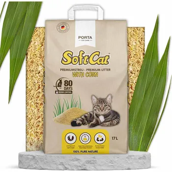 Podestýlka pro kočku SoftCat Corn 17 l