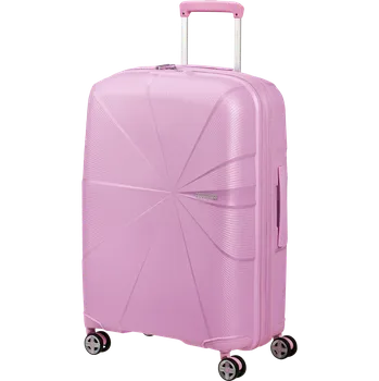 American Tourister Starvibe 67cm Spinner rozšiřitelný Fialový Metallic Pastel Lavender