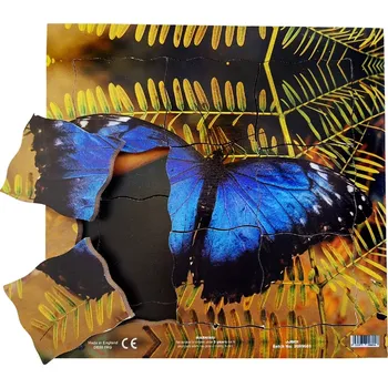 Puzzle Just Jigsaws 601 Motýl a jeho životní cyklus vrstvené 19 dílů