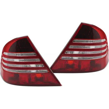 Zadní světlomet TUNING-TEC Zadní světla Mercedes W220 S-CLASS 09.98-05.05 červené/bílé LED
