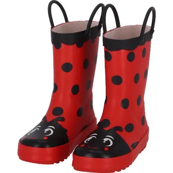 Zahradní dekorace Holínky zahradní INSECT LADYBUG, vel. 25-26, červená|Esschert Design