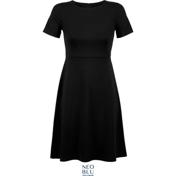 Dívčí sukně Šaty s krátkým rukávem Camille deep black (40)