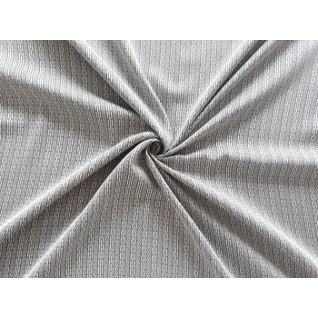 HEDVA ČESKÝ BROKÁT Luxusní brokát 160 51308 CIK-CAK PROUŽEK ecru | R19