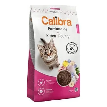 Krmivo pro kočku Calibra Cat Premium Line Kitten Poultry 10kg
