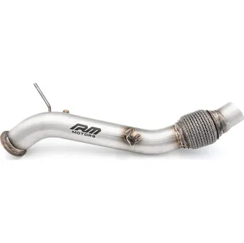 Zadní díl výfuku RM Motors Downpipe BMW E60, E61 520d N47