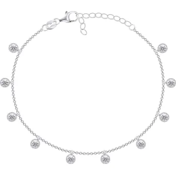 Náramek Brilio Silver Stříbrný náramek se zirkony BRC78W + 2 měsíce na vrácení zboží