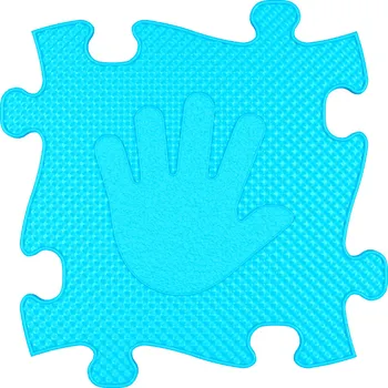 podložka na cvičení MUFFIK Aktivní podložka - Dlaň levá Modrá MFK-040-09