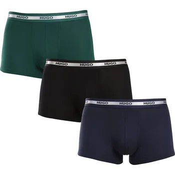 Boxerky 3PACK pánské boxerky HUGO vícebarevné (50517883 961) XL Možnost vrácení zboží ZDARMA do 120 dnů!