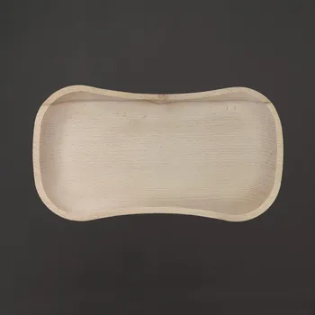 Kuchyňské prkénko AMADEA Dřevěný servírovací podnos, masivní dřevo, 30 cm