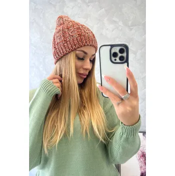 Čepice Fleecová čepice Melisa K241 červená UNI