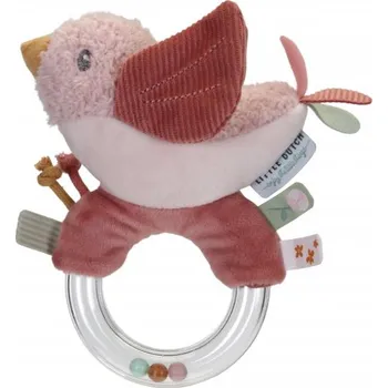 Chrastítko s ptáčkem Květiny a motýli