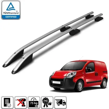 Příčník na automobil Podélné nosiče stříbrné Citroen Nemo