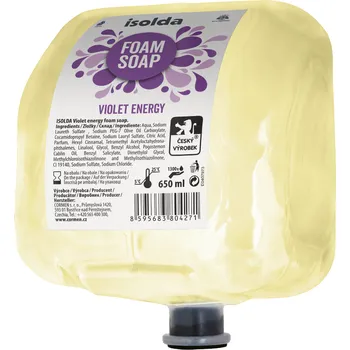 Mýdlo Isolda Varianta: ISOLDA Violet energy foam soap 650 ml, TEAM