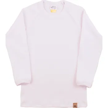 Dámské tričko dámské bílé modalové tričko s dlouhým rukávem