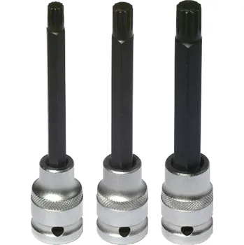 Gola sada Sada dvanáctihraných prodloužených hlavic pro 1/2" ráčnu, bikeservice