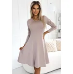 Dámské šaty NUMOCO 567-1 BÉŽOVÁ S