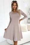 Dámské šaty NUMOCO 567-1 BÉŽOVÁ S