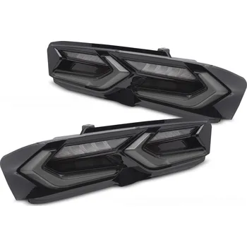 Zadní světlomet TUNING-TEC Zadní světla Chevrolet Camaro 19-23 kouřové/černé LED