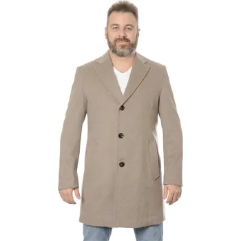 Pánský zimní kabát Bugatti Kabát Hnědá 52