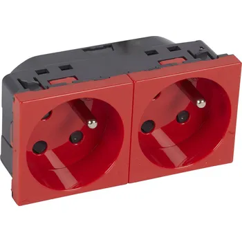 spínač Legrand 077166 MOSN ZÁS. 2X2P+T NEZ. 4M BS