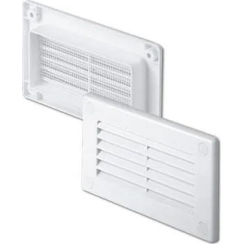 Vzduchotechnické potrubí UNITRADE HK Mřížka ukončovací pro čtyřhranné plastové potrubí 150x75 mm