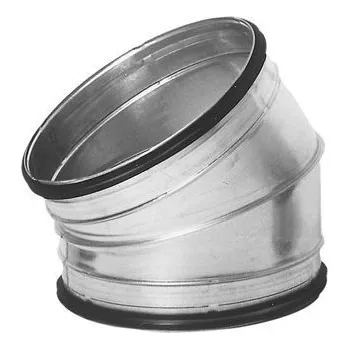 Vzduchotechnické potrubí UNITRADE HK OK - Oblouk segmentový 30° - Průměr: 450