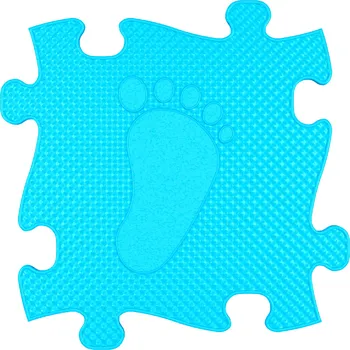 podložka na cvičení MUFFIK Aktivní podložka - Chodidlo pravé Modrá MFK-034-09