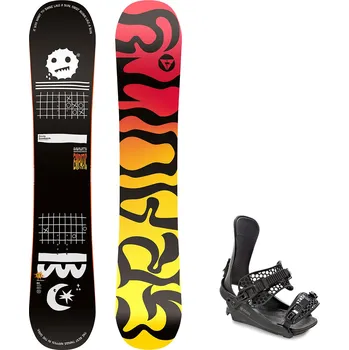Snowboard Gravity snowboards Snowboard komplet Gravity Empatic 25/26 + vázání King Velikost: 142 cm, Velikost vázání: M