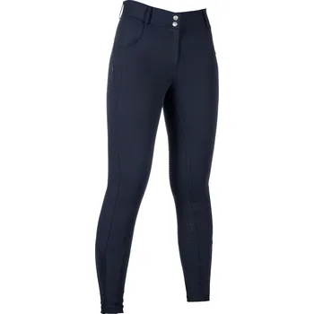 Jezdecké kalhoty HKM Rajtky jezdecké Ari Mid Rise HKM, s gripem, dámské, deep blue 40