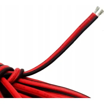 LED osvětlení ECOLIGHT Dvoužilový kabel pro LED pásky 3528, 5050 BA0173