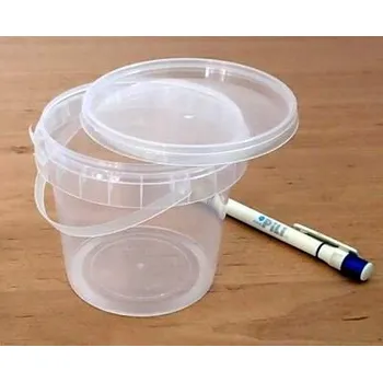 Dóza na potraviny Dóza plast 0,6 lt+víko transparentní