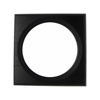 Rám na obraz Čtvercový kulatý rám černý 11,5cm (Čtvercový kulatý rám černý 11,5cm)