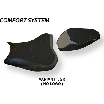 Moto sedlo TPZ Italia Potah sedla Kawasaki Z 900 (17-23) Bran 3 comfort model potah sedla: bez loga 3GR (grey)