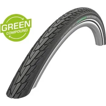 Plášť na kolo Schwalbe plášť Road Cruiser 24x1.75 Reflex TSkin KGuard Green drát (černá)