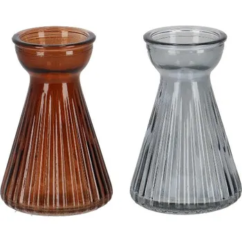 Pěstírna cibulovin CROCUS, sklo, 0,2L/pr.7x10cm, (balení obsahuje 2 kusy)|Esschert Design