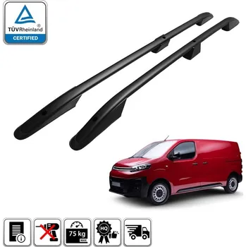 Příčník na automobil Podélné nosiče černé Citroen Spacetourer, r.v. 2016+ - střední verze L2