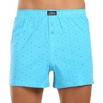 Trenýrky Pánské trenky Gino modré (75204-LZMMZM) M 75204-LZMMZM Možnost vrácení zboží ZDARMA do 120 dnů!