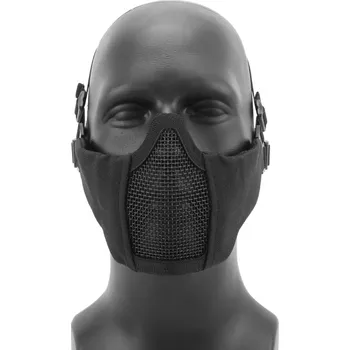 Karnevalová maska Imperator Tactical Dětská tvarovatelná maska obličeje Glory - černá