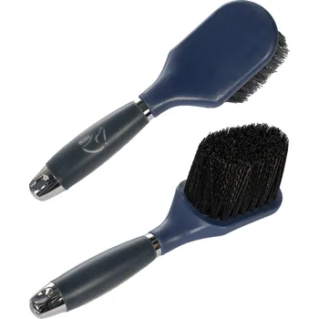 Čištění pro koně HKM Kartáč na kopyta HKM, s gelovou rukojetí, deep blue/black