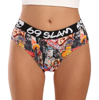 Kalhotky Dámské kalhotky 69SLAM luna MEXICOLLAGE (GYXMXG-PO) M GYXMXG-PO Možnost vrácení zboží ZDARMA do 120 dnů!