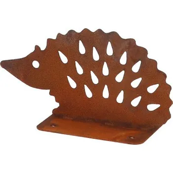 Zahradní dekorace Dekorace RUST na podstavci, ježek, kov, 19x8x10cm|Esschert Design