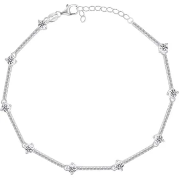 Náramek Brilio Silver Půvabný stříbrný náramek se zirkony BRC72W + 2 měsíce na vrácení zboží
