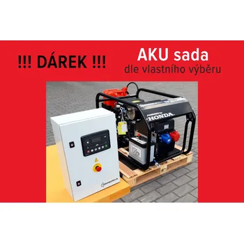 Elektrocentrála HONDA Rámová profesionální elektrocentrála TP 18 H AVR AMF (s automatikou startu) H720410
