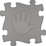 MUFFIK Aktivní podložka - Dlaň levá Šedá MFK-040-11
